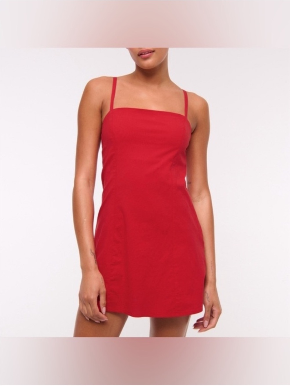 Abercrombie & Fitch S Red Athletic Tennis Dress